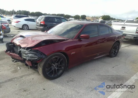 2021 Dodge Charger Scat Pack Rwd from USA, damaged, VIN 2C3CDXGJ8MH503726